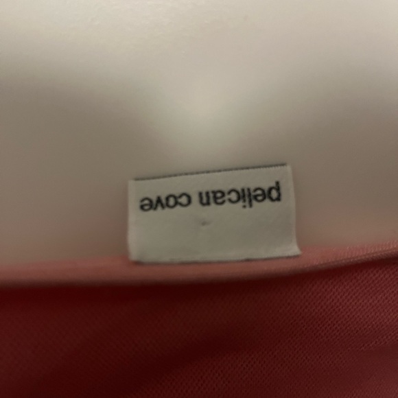 Pink dressy tank with crisscross detail - Picture 5 of 5